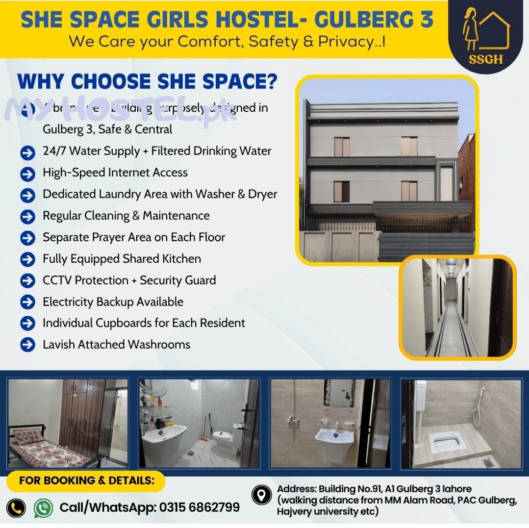 She Space Girls Hostel