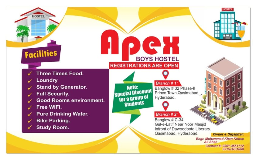 Apex boys hostel