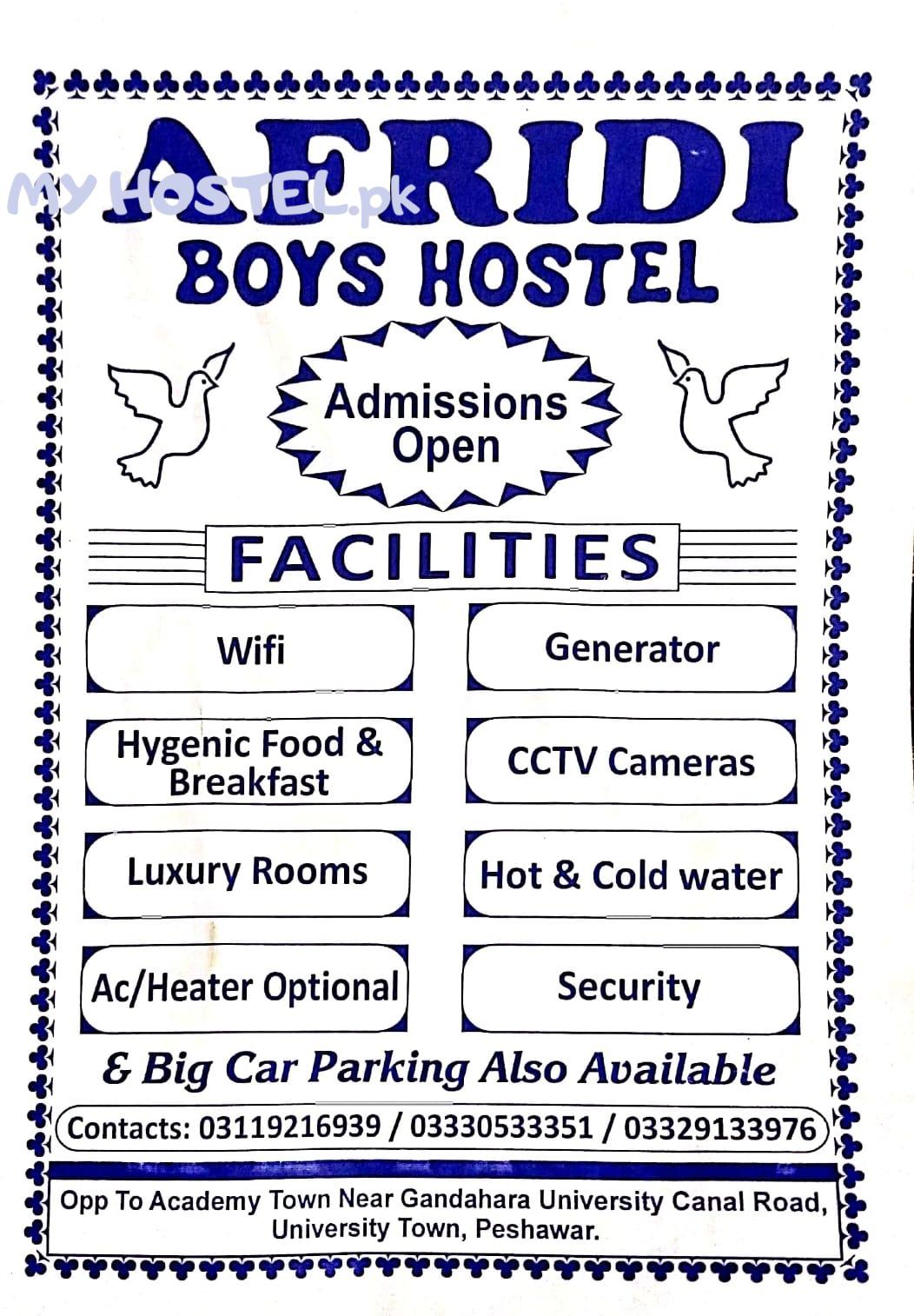 Afridi Boys Hostel