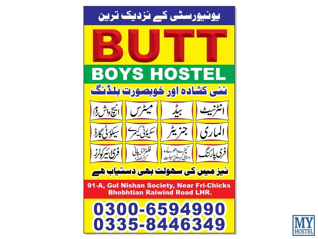Butt  Boys Hostel