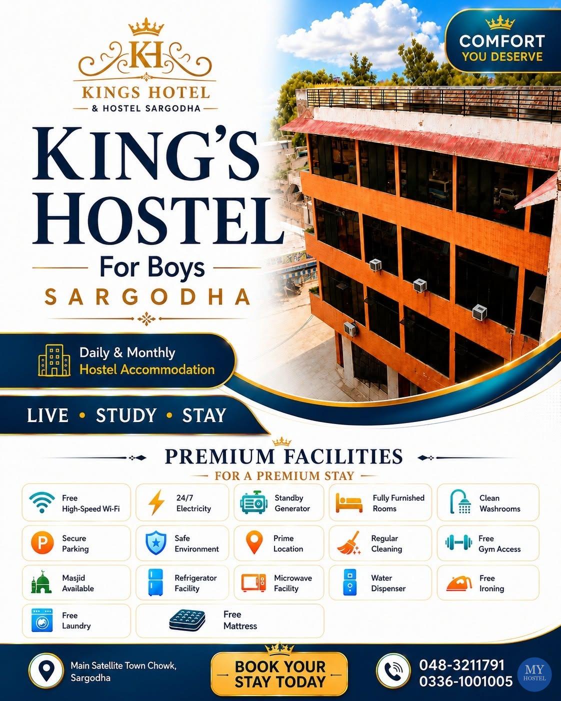 Kings Hotel and Hostels for Boys