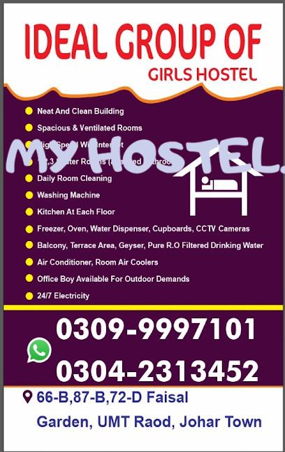 Minha girls hostel Johar town,UMT